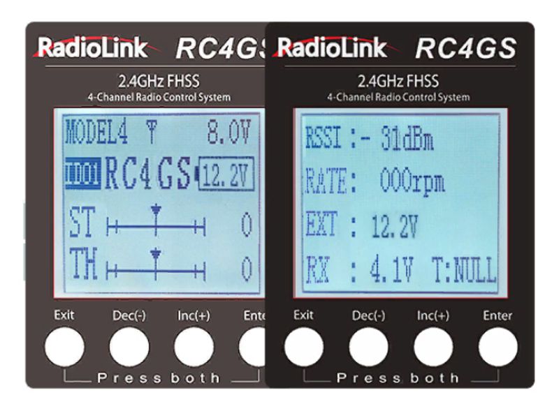  Radiolink RC4GS V2 (-, 4 )   R6FG (2.4, 400 , , ABS, FailSafe, 4- )
